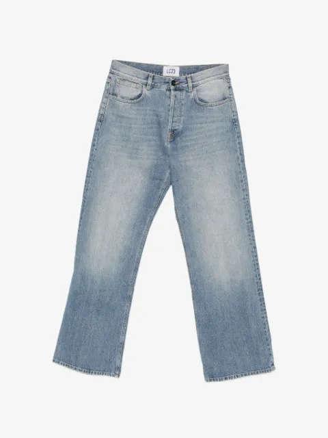 LC23 faded-effect straight-leg jeans