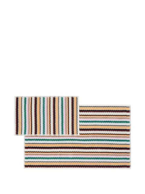 Missoni Home zigzag-print towels (set of two)