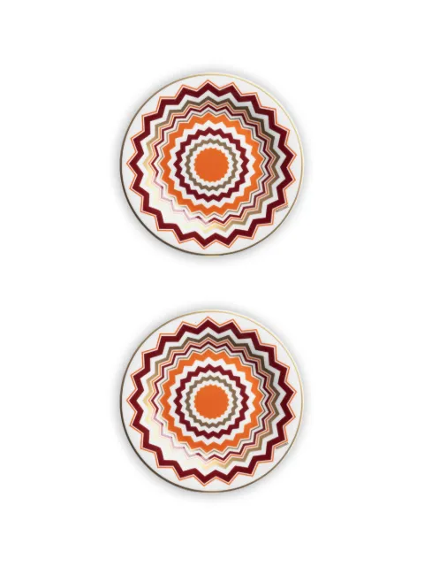 Missoni Home zigzag-print plate