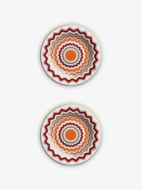 Missoni Home zigzag-print plate