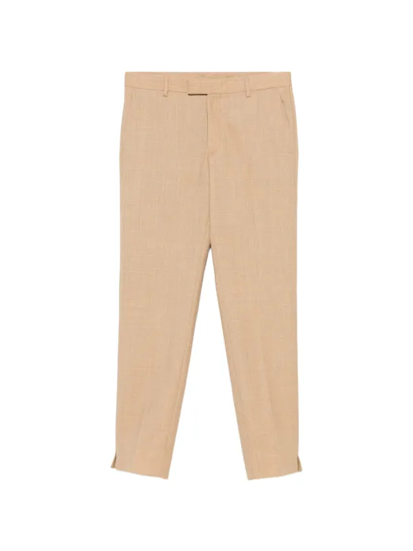 MM6 Maison Margiela Slit-cuff Tailored Trousers in Neutrals
