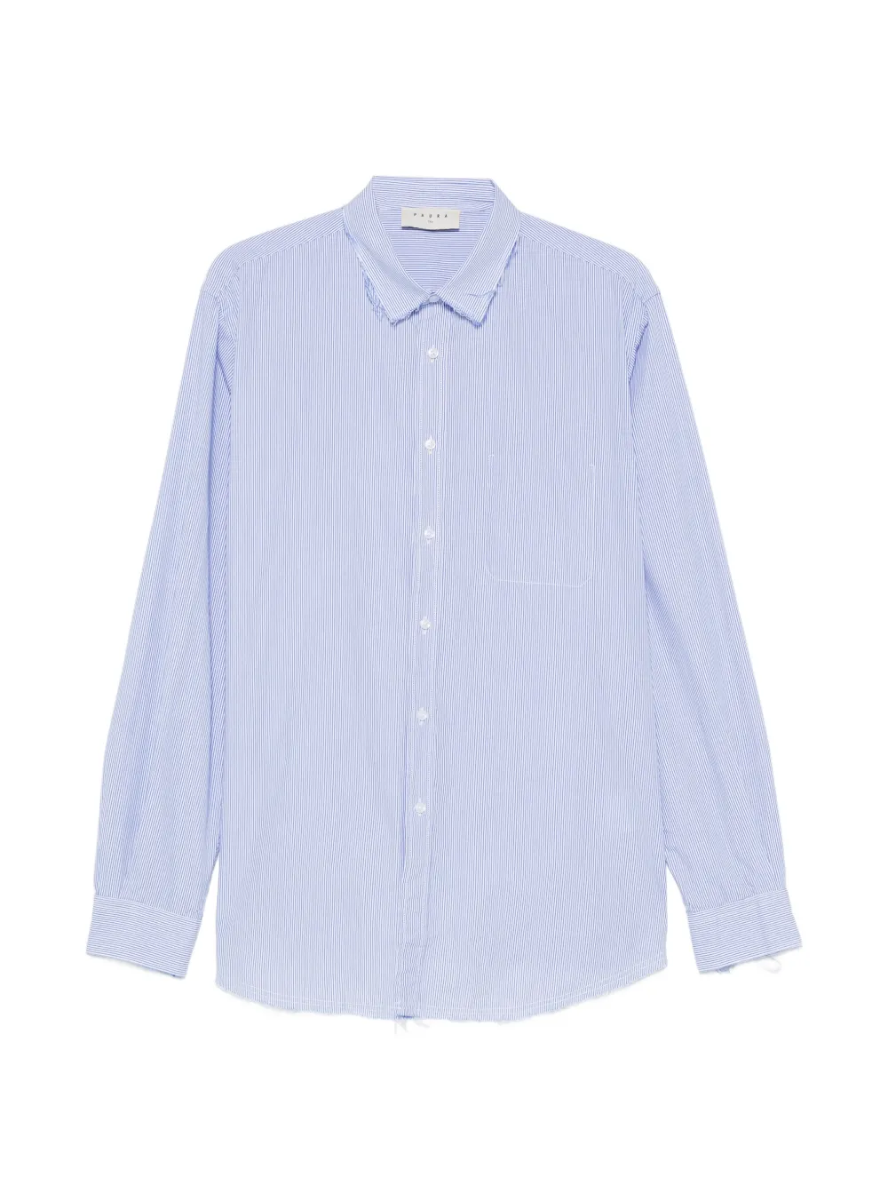Paura Talete striped shirt - Blu