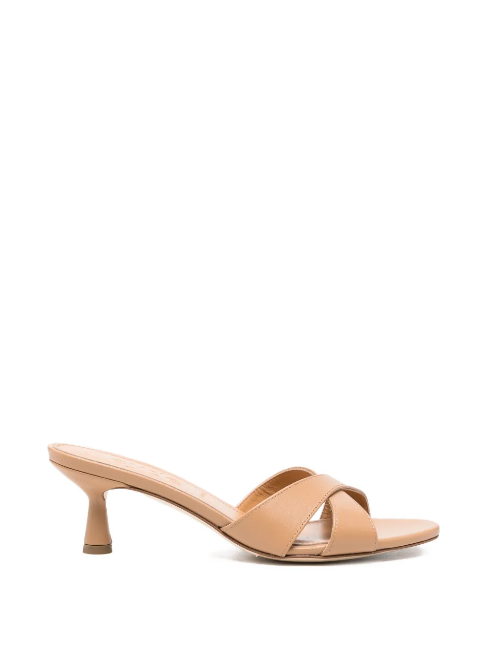 Aeyde criss-cross leather sandals - Toni neutri