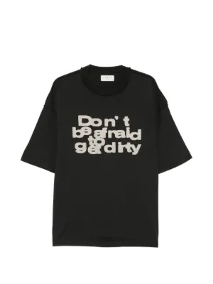 NO PROBLEMO CND Wave Regular Fit T-shirt | Black | FARFETCH MY