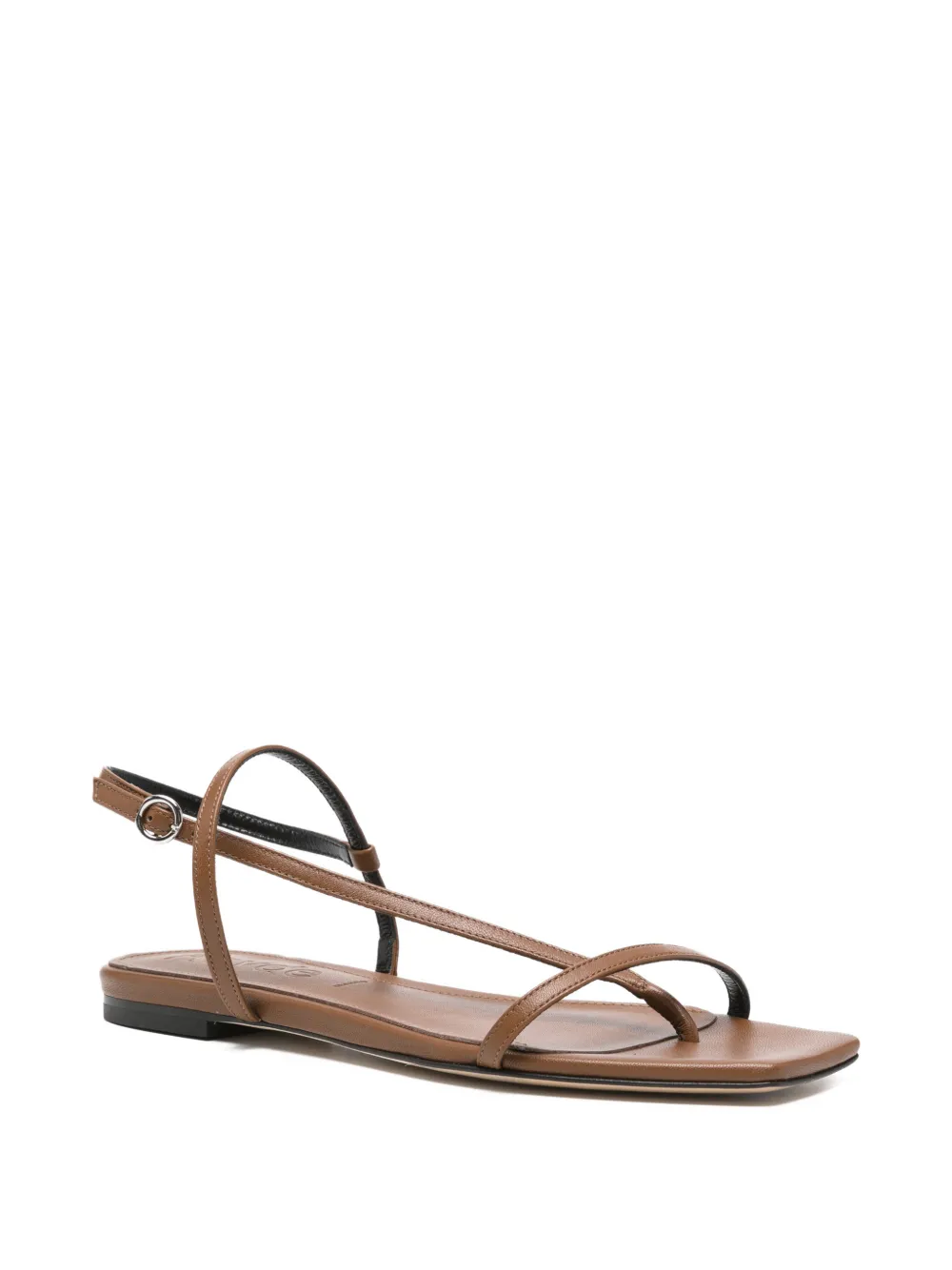 Aeyde square-toe slingback sandals Bruin
