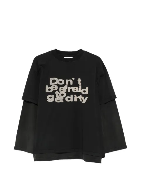 Paura Zeno double-layerT-shirt
