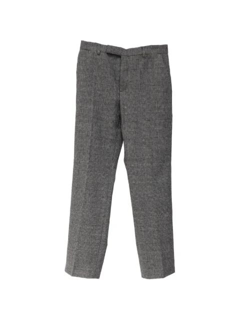 Celine Pre-Owned Prince of Wales check trousers