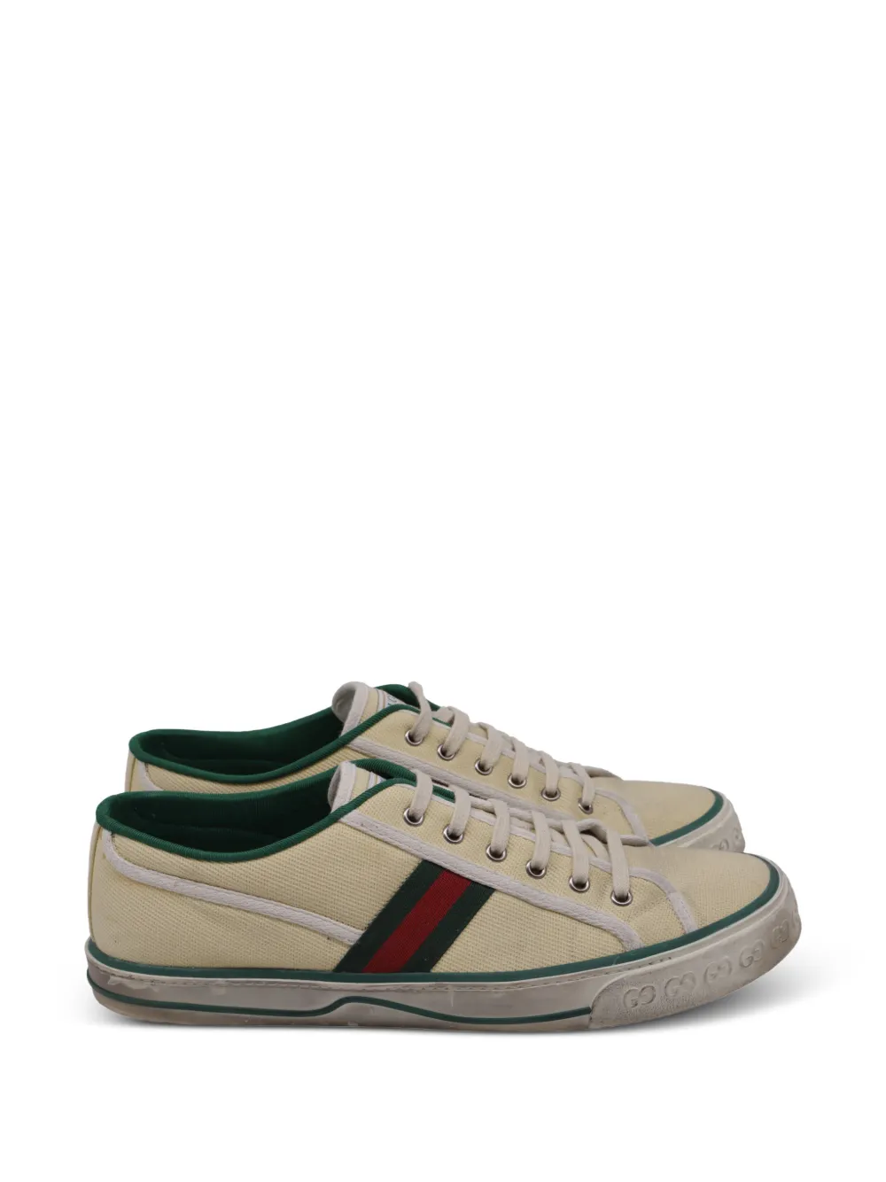 Gucci Pre-Owned Tennis 1977 sneakers - Nude