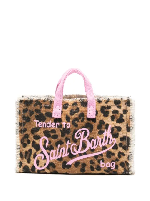 MC2 Saint Barth leopard-print phone bag
