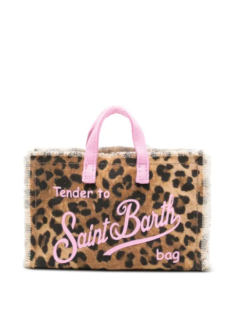 MC2 Saint Barth leopard-print phone bag
