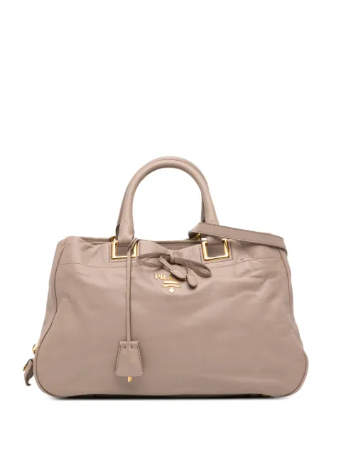 Prada Pre-Owned 2000-2025 Vitello Bow satchel