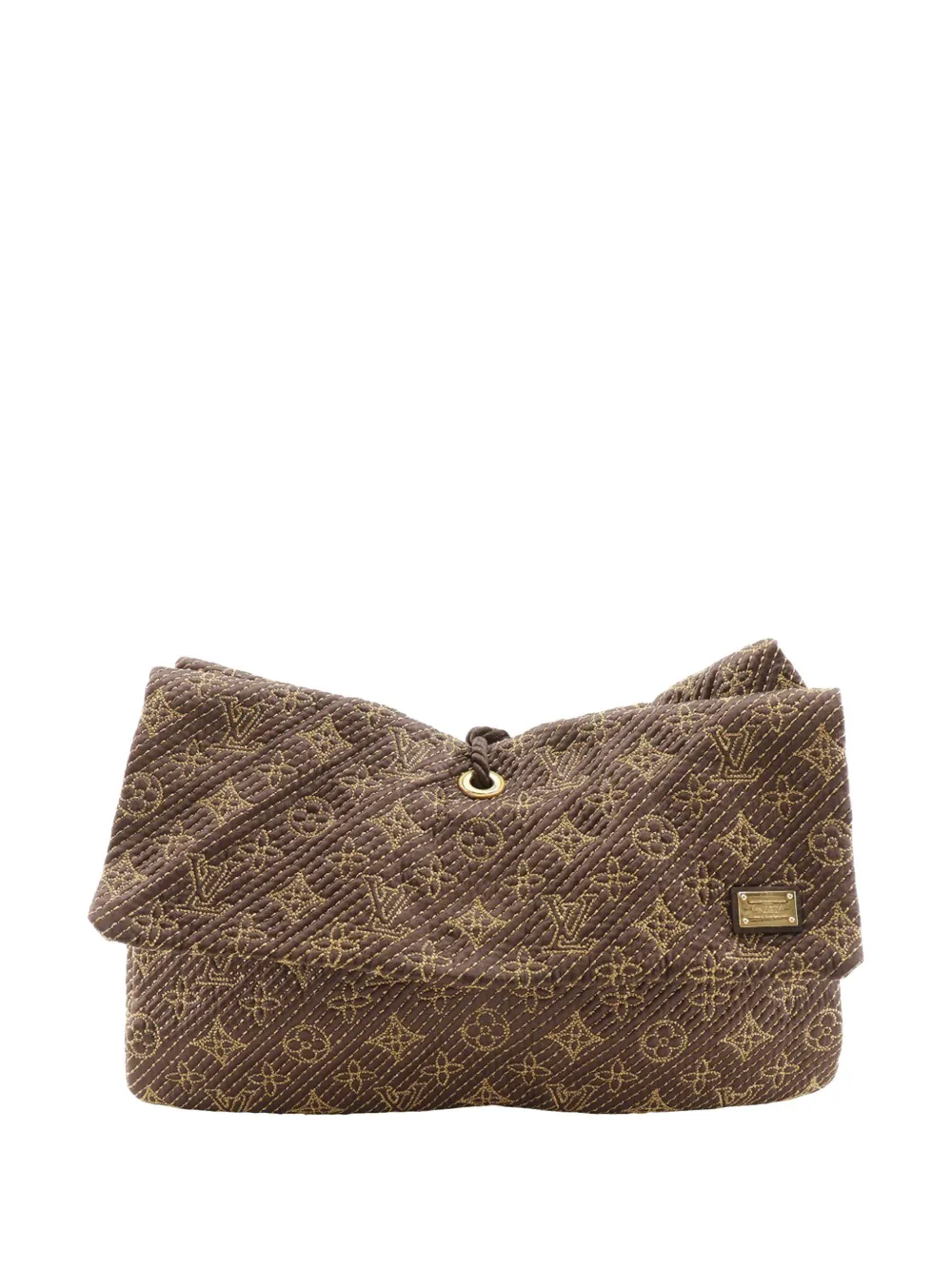 Louis Vuitton Pre-Owned 2009 Monogram Metisse African Queen clutch bag - Brown