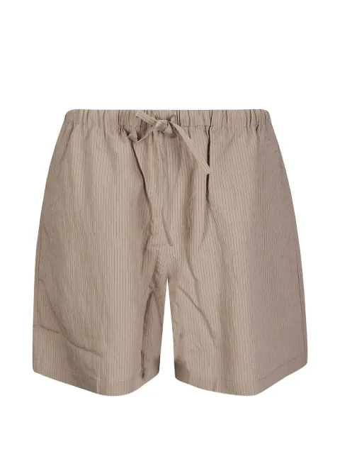 Maison Kitsuné striped elasticated shorts