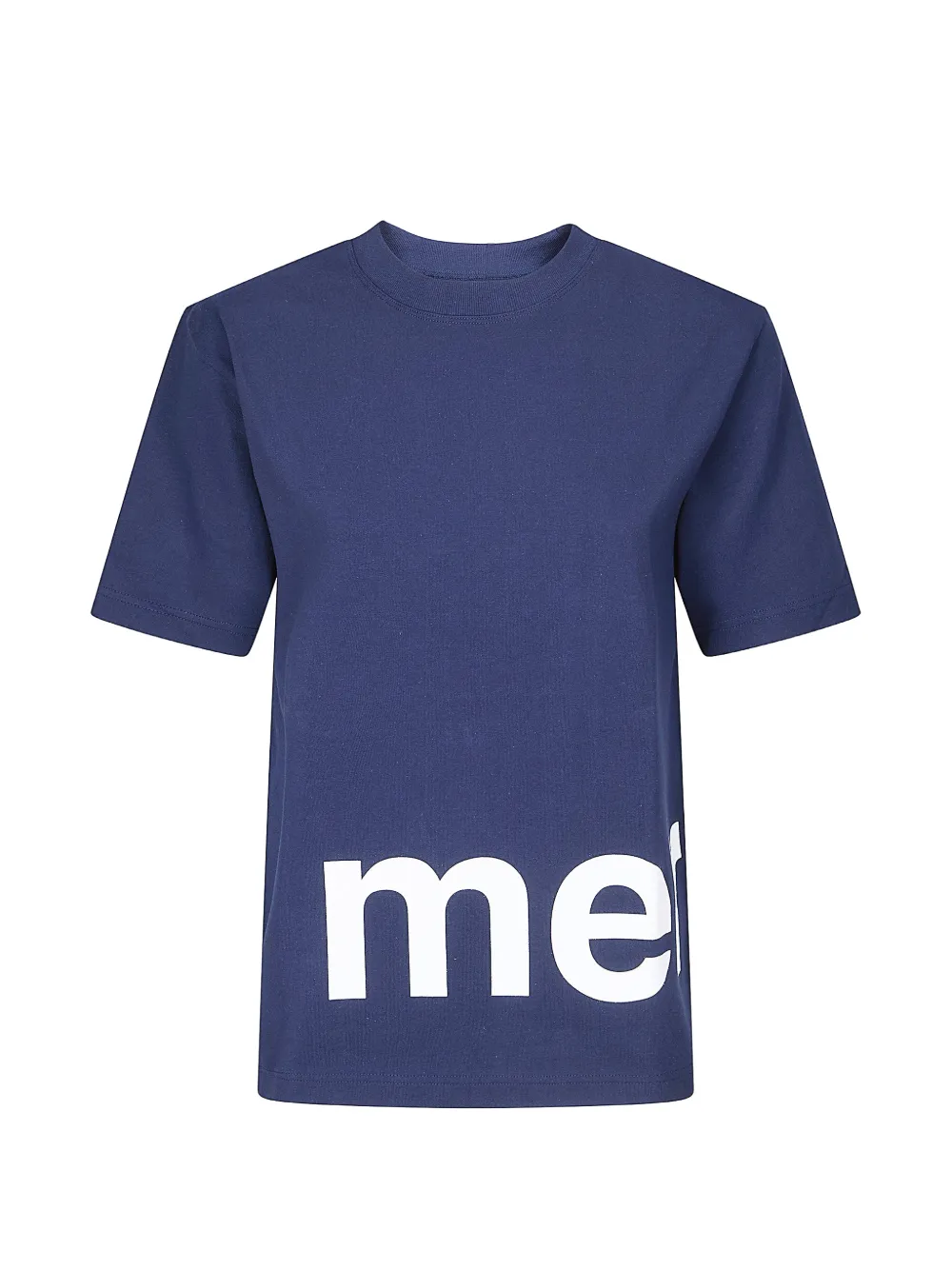 Merippa logo-print T-shirt - Blu