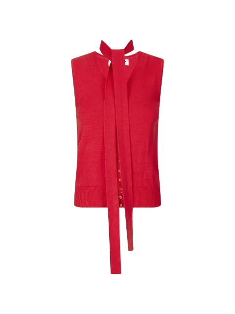 La Piscine knitted vest