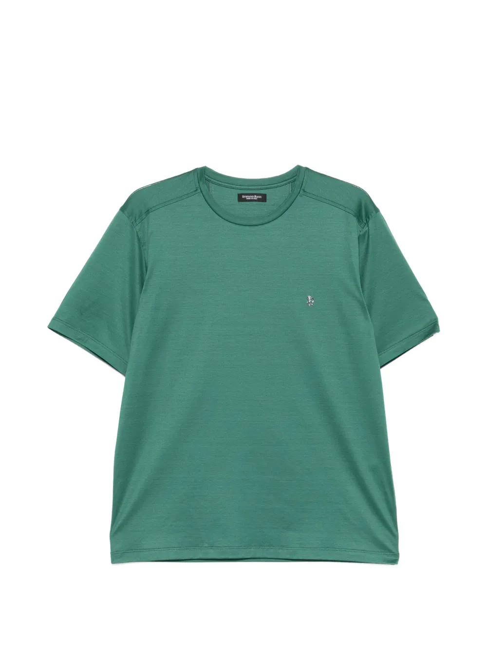 Stefano Ricci logo-detail T-shirt - Verde