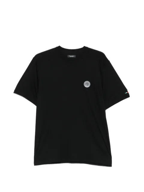 Stefano Ricci logo-patch T-shirt
