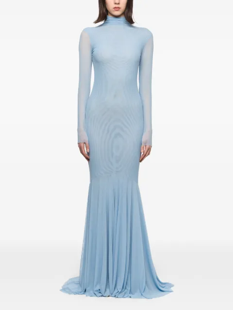 Atu Body Couture vestido largo con cuello alto