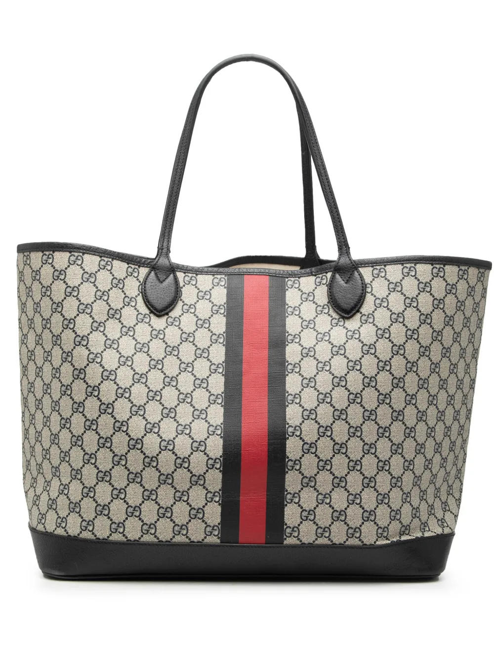 Gucci Pre-Owned 2016-2026 Large GG Supreme Web Ophidia Shopper tote bag - Toni neutri