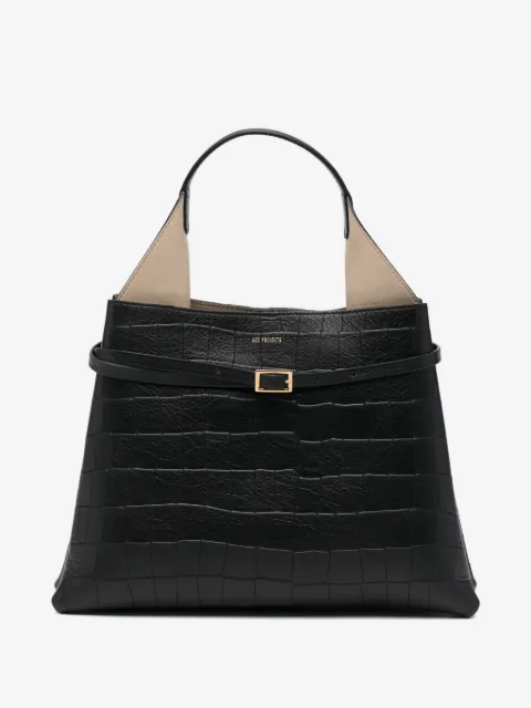 REE PROJECTS Clare croc-effect leather tote bag