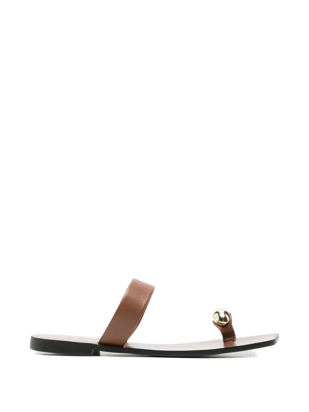 Senso Olga hardware-detail sandals - Brown
