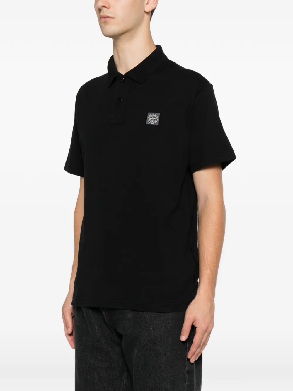 Stone Island ポロシャツ | ブラック | FARFETCH JP
