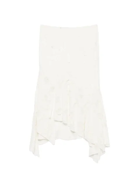 AVAVAV draped-design asymmetric skirt