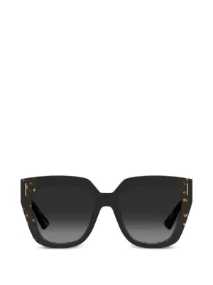 Palm Angels MIRACLE Sunglasses PERI10FS25PLA0011007 BLACK acetate Cat eye Palm Angels Miracle cat-eye Sunglasses | Black | FARFETCH main image 4