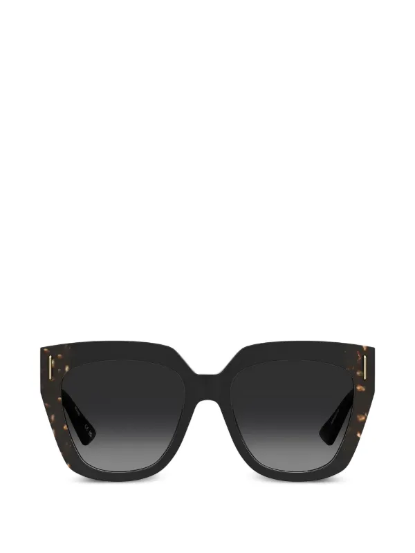 Moschino Black Tortoiseshell Frame Sunglasses Moschino MOS063/S 0C9A 70 Women main image 4