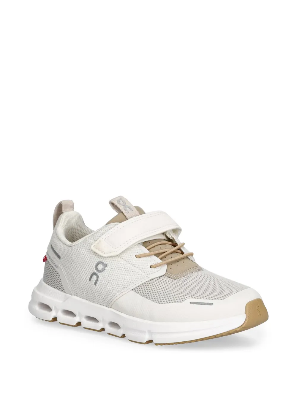 on running kids Cloud Play touch-strap sneakers - Tons neutres on running kids Cloud Play touch-strap sneakers - Tons neutres
