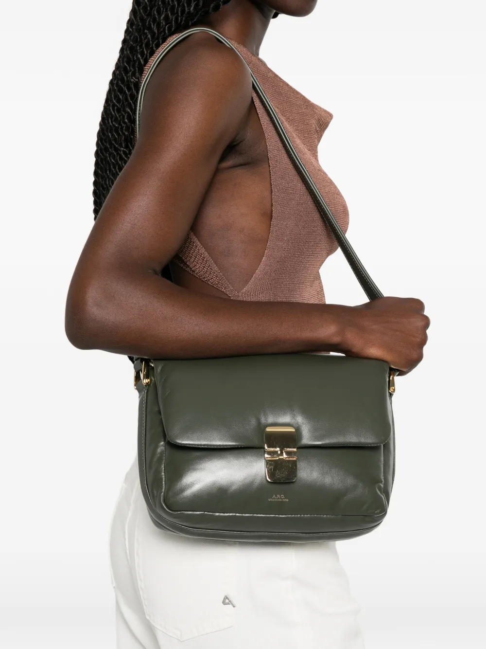  A.p.c. Borsa A Spalla Jad - Verde 
