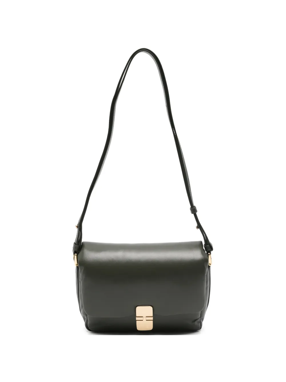 A.P.C. Jad leather shoulder bag - Verde