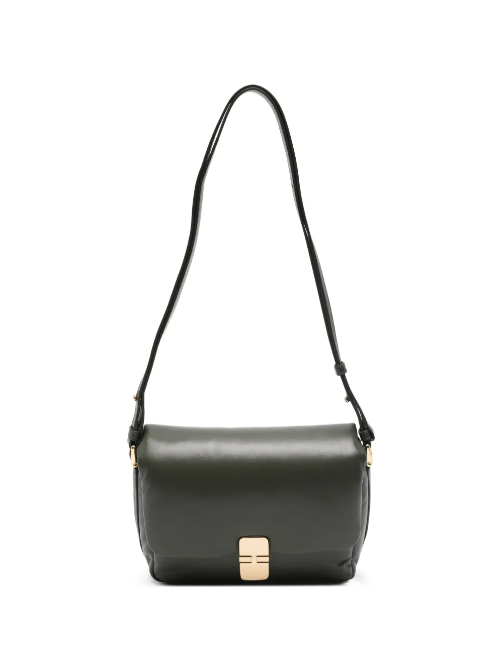 A.P.C. Jad leather shoulder bag - Verde