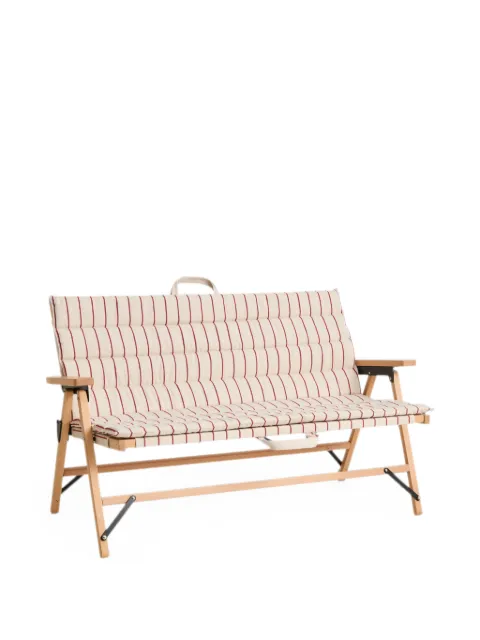 HAY striped quilted cushion