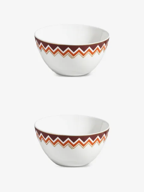 Missoni Home bol à motif zig-zag