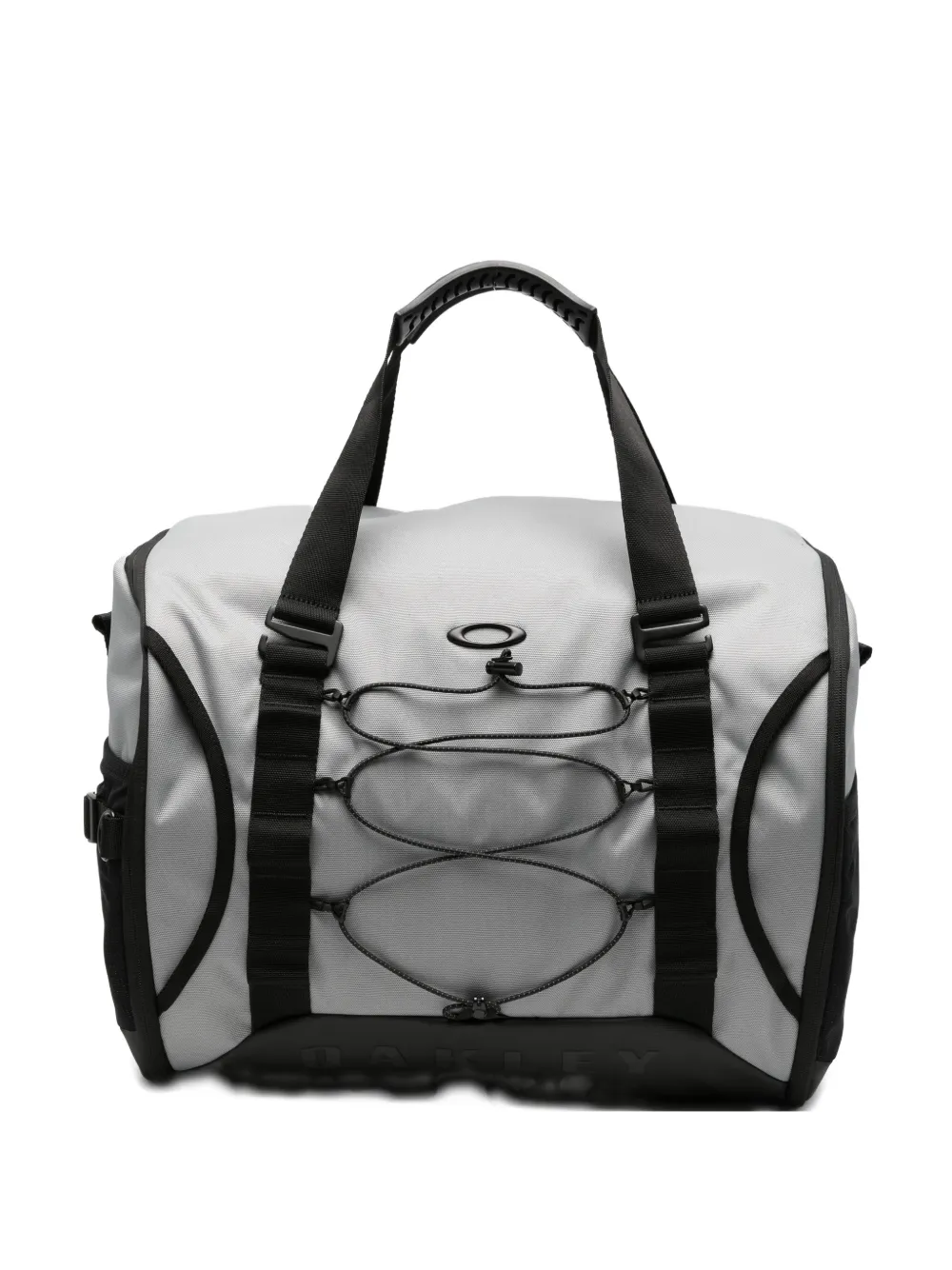 Oakley bungee-cord panelled tote bag - Grigio