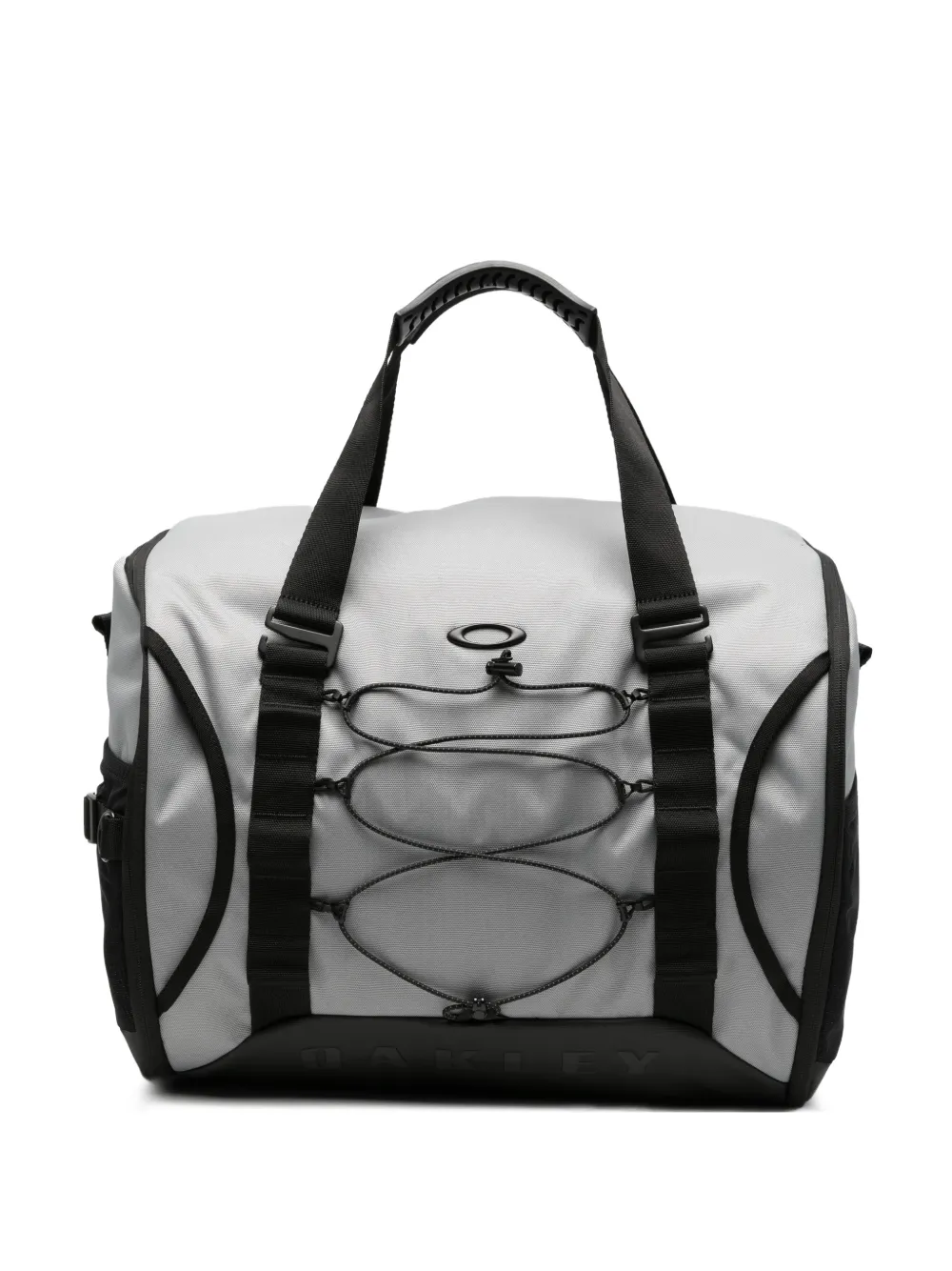 Oakley bungee-cord panelled tote bag - Grigio