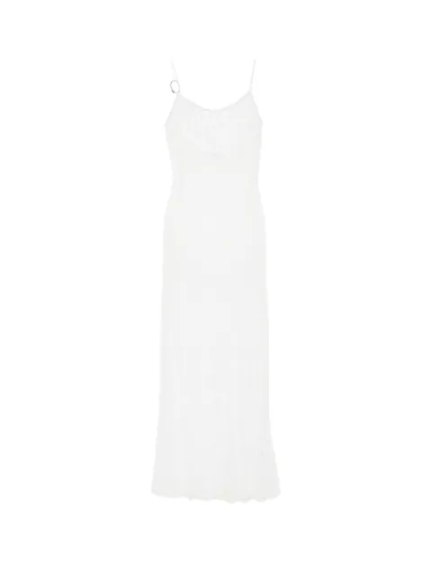 Oséree lace ring-detail maxi dress