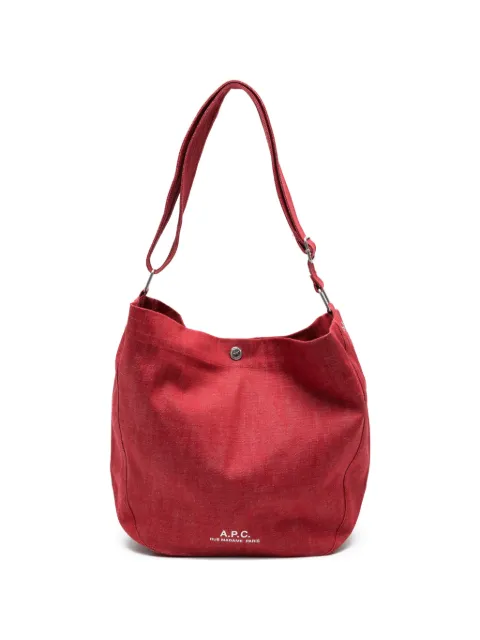 A.P.C. Journal adjustable-strap tote bag