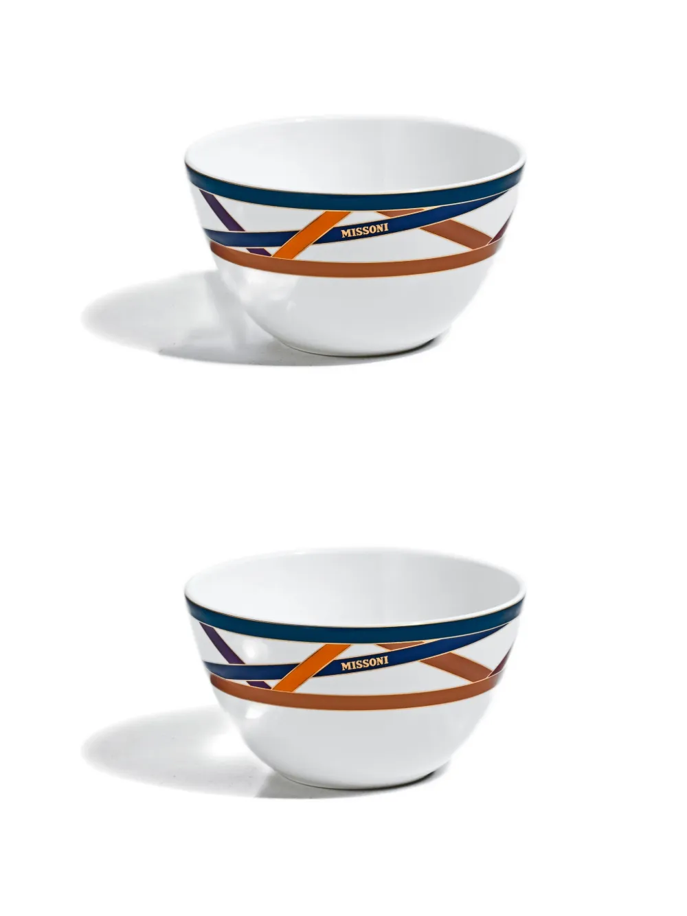 Missoni Home graphic-print bowl - Bianco