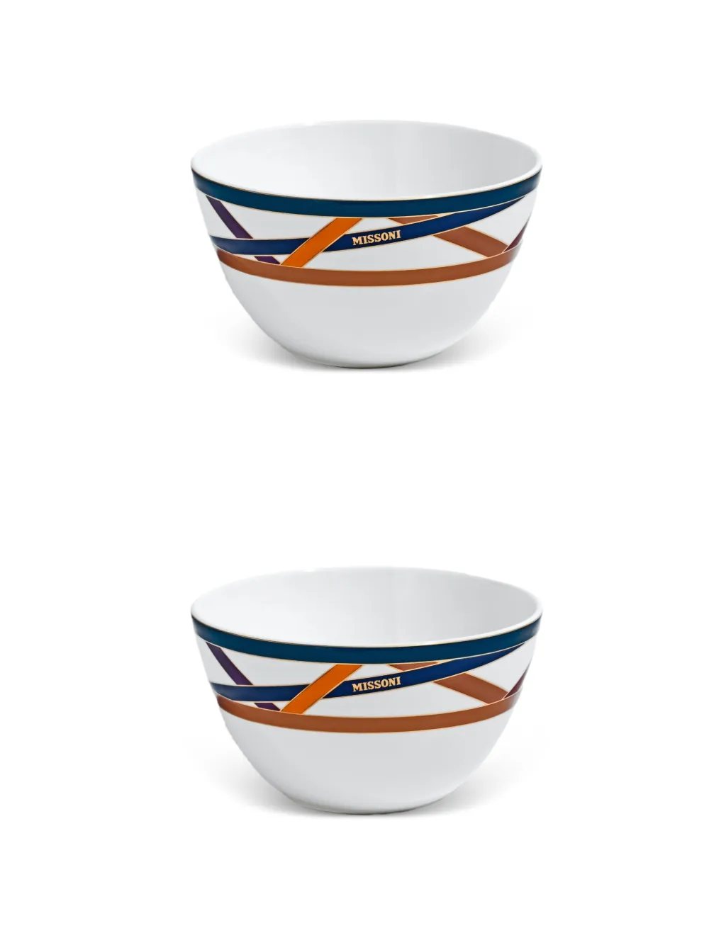 Missoni Home graphic-print bowl - Bianco