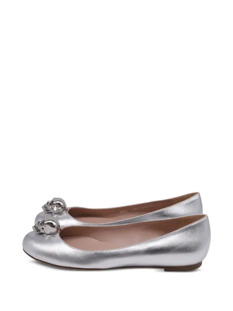 Alexander McQueen Pre-Owned skull ballet flats
