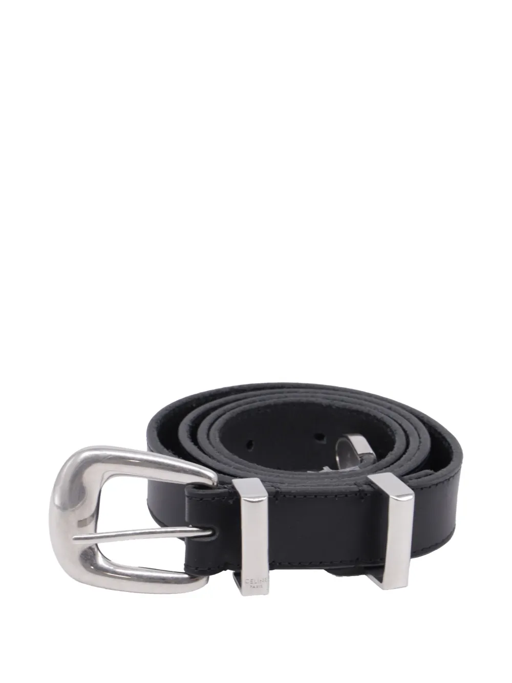 Celine Pre-Owned embellished leather belt - Nero