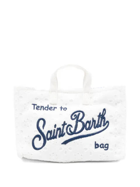 MC2 Saint Barth broderie-anglaise phone bag