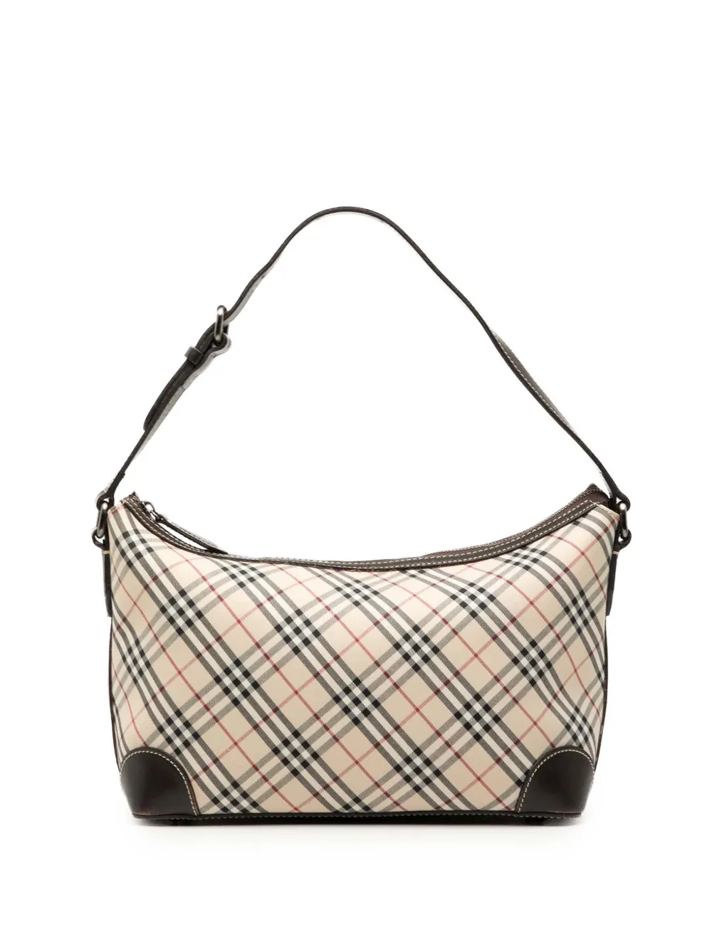 Burberry Pre-Owned 2000-2017 Nova Check Canvas shoulder bag - Toni neutri