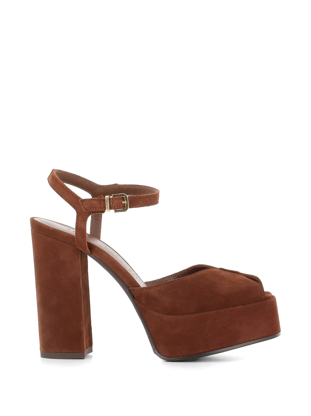 Sergio Levantesi suede platform sandals Bruin