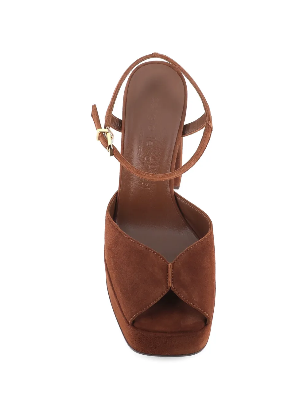 Sergio Levantesi suede platform sandals Bruin