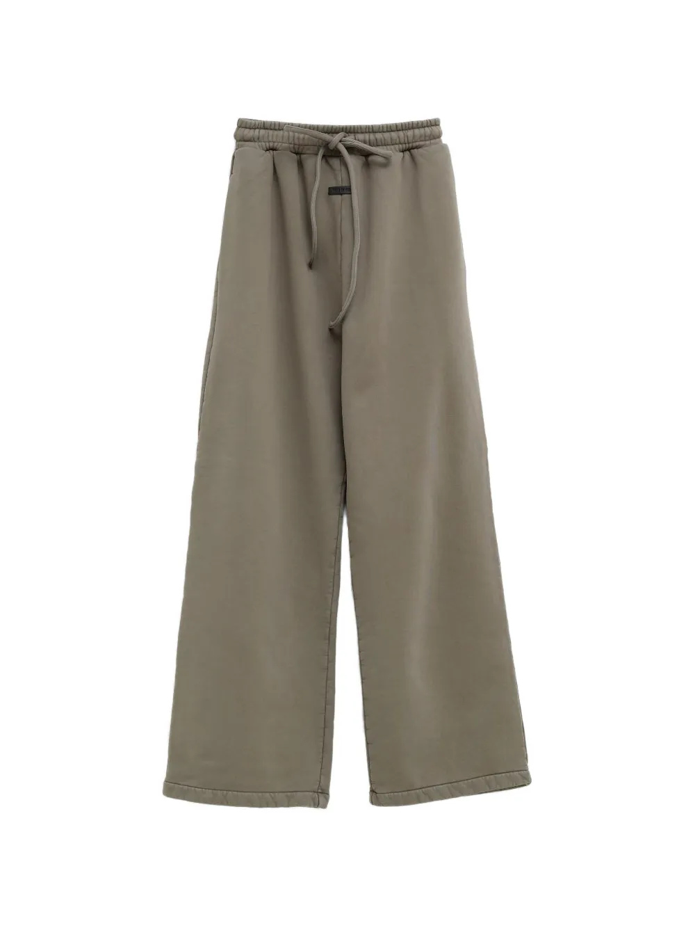Fear Of God wide-leg drawstring-waist track pants - Verde