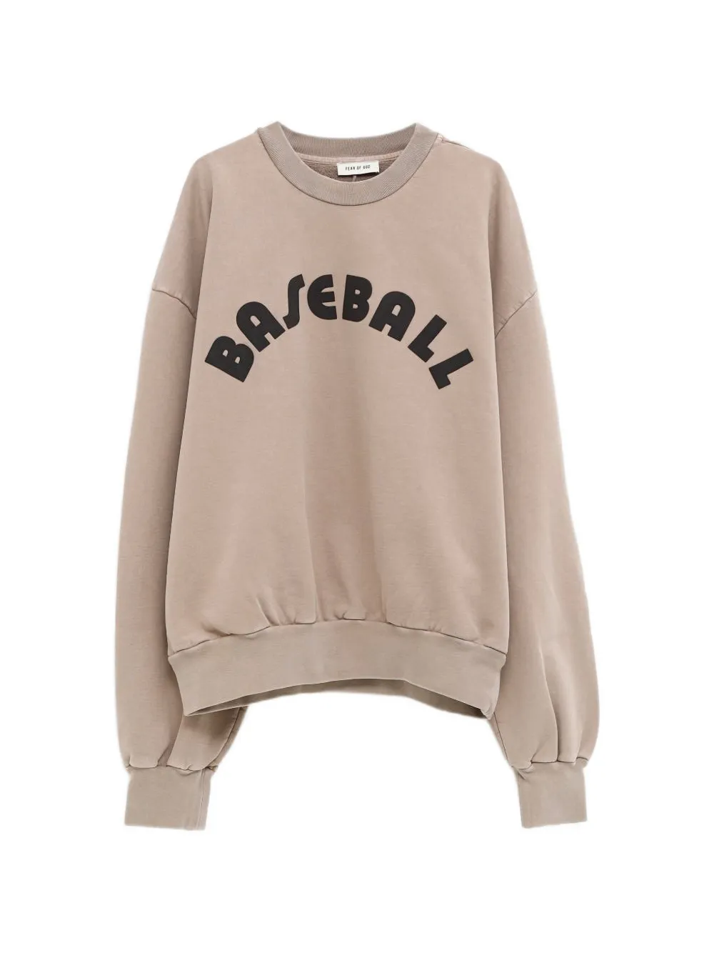 Fear Of God logo-print sweatshirt - Toni neutri