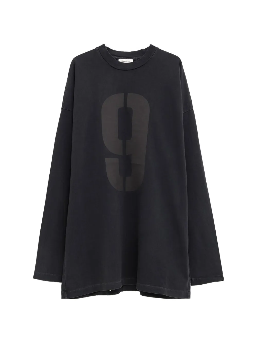 Fear Of God 9 long-sleeved T-shirt - Nero